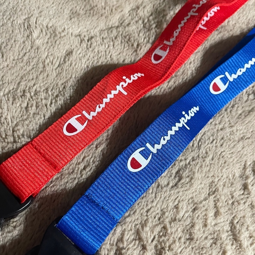 New set/2 Champion lanyards